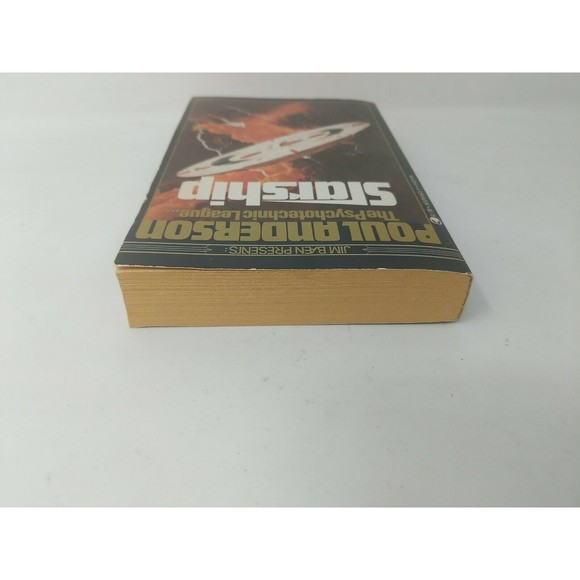 Poul Anderson Starship Psychotechnic League Tor Sci-Fi‎ 1st Print First Edition - Picture 6 of 9